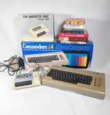 Commadore 64 Micro Computer Bundle With Datasette Model 1530 Cassette Tape Reader & 7 Games