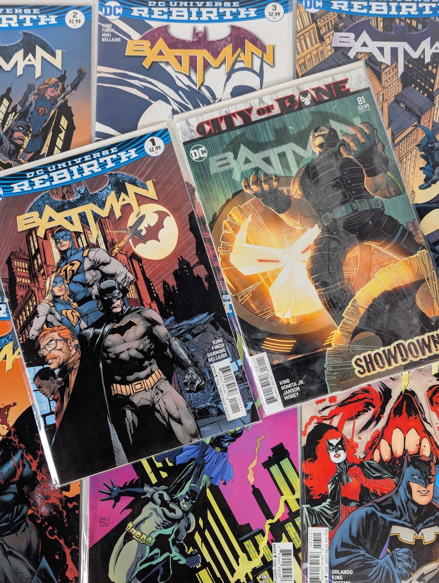DC Comics Batman (2016) Issues 1 - 81 (Missing 21, 22, 64 & 65) Comic Book Bundle