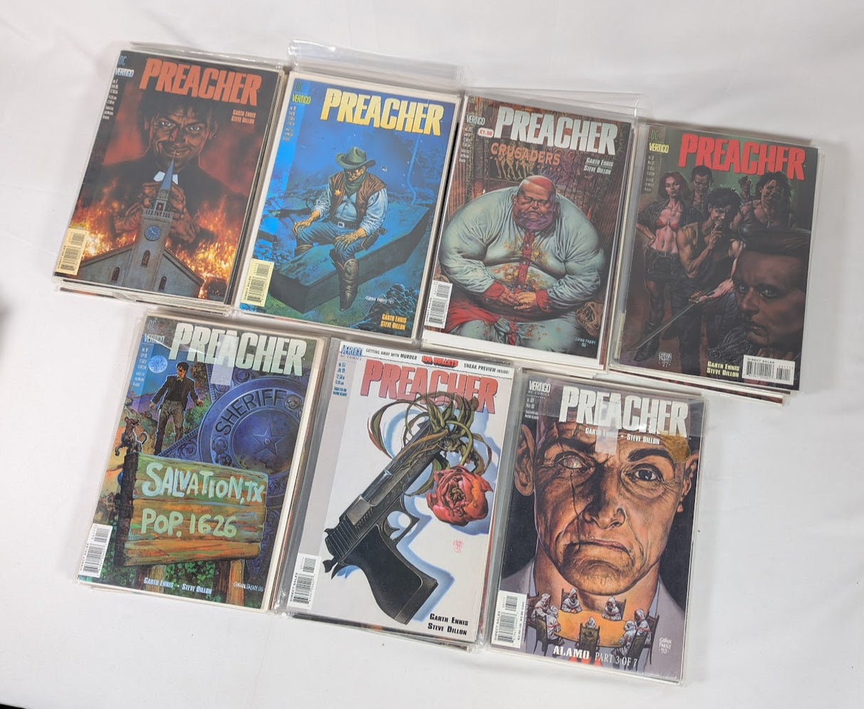 Preacher 1995 Issues 1 - 66 & Specials Comic Book Bundle