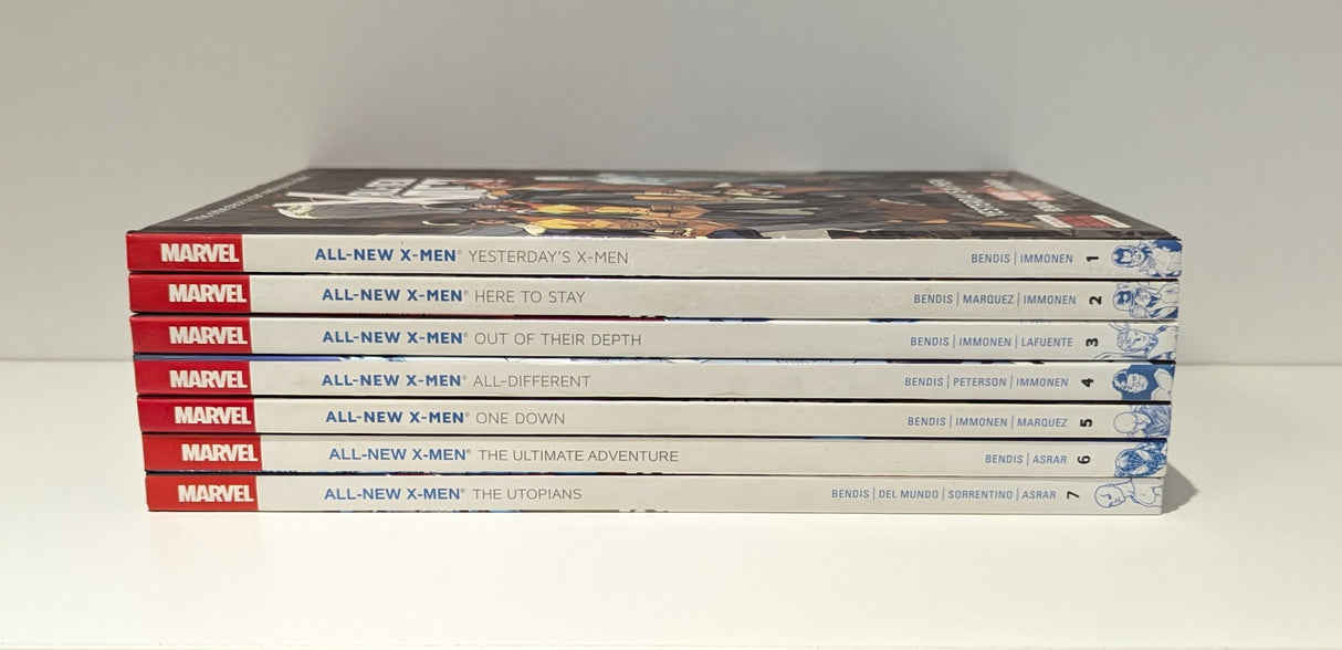 All-New X-Men by Brian Michael Bendis Volumes 1 - 7 Graphic Novel Bundle