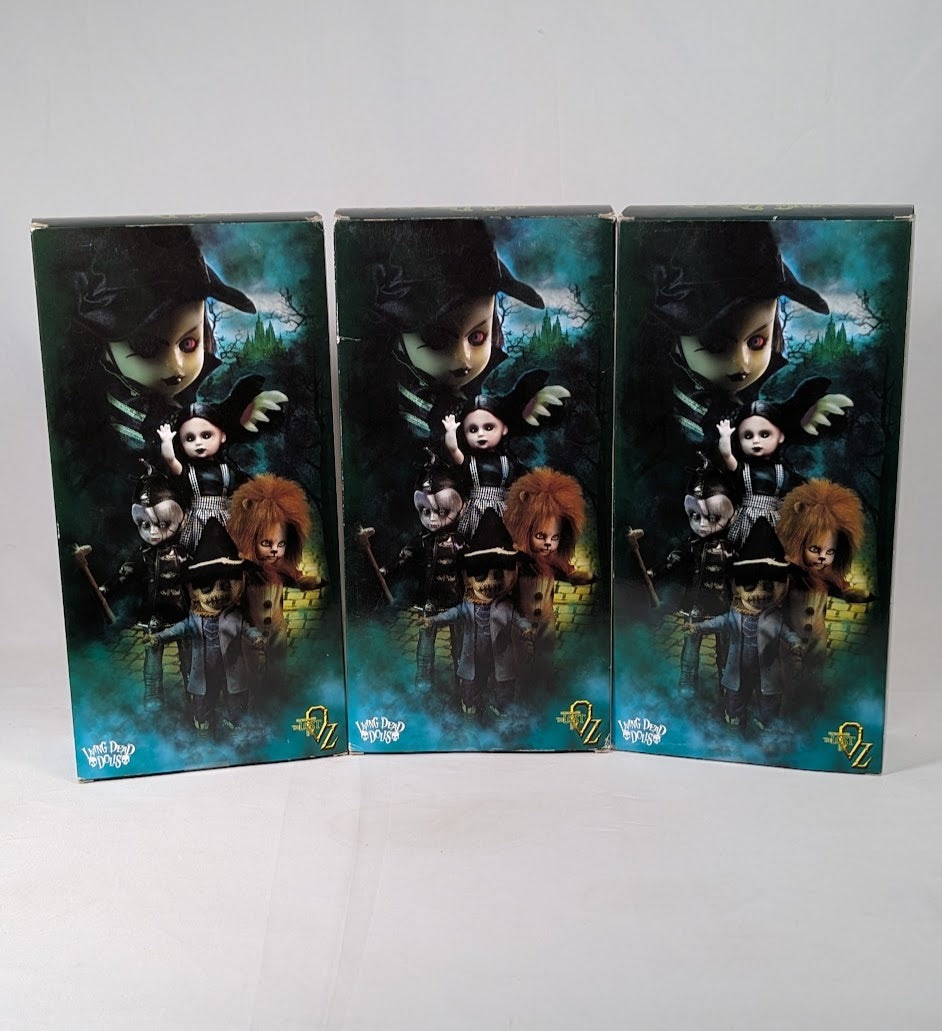 Living Dead Dolls The Lost in Oz Bundle of 3 Doll Figures