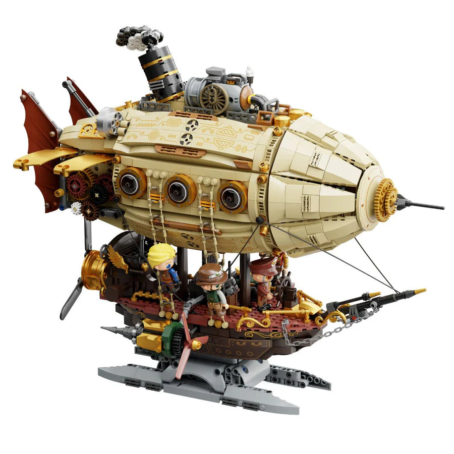 Pantasy Building Bricks Steampunk Airship Construction Set