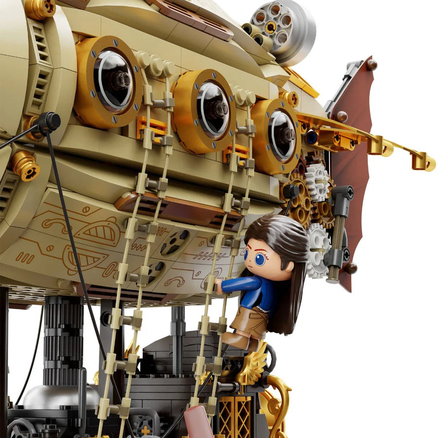 Pantasy Building Bricks Steampunk Airship Construction Set