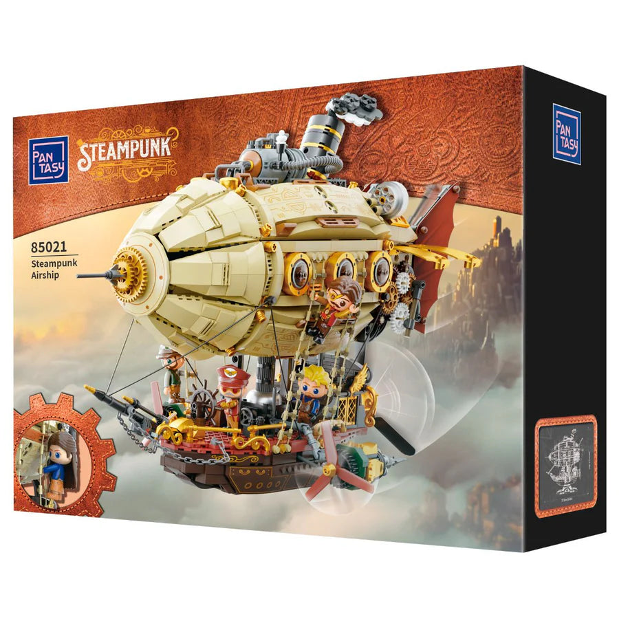 Pantasy Building Bricks Steampunk Airship Construction Set