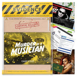 Murder Of A Musician Case File Evidence Bag Cryptic Killers