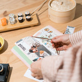 Pusheen Sushi Roll Triple Travel Notebook