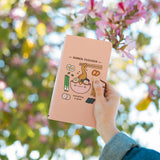 Pusheen Sushi Roll Triple Travel Notebook
