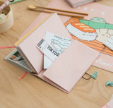 Pusheen Sushi Roll Triple Travel Notebook