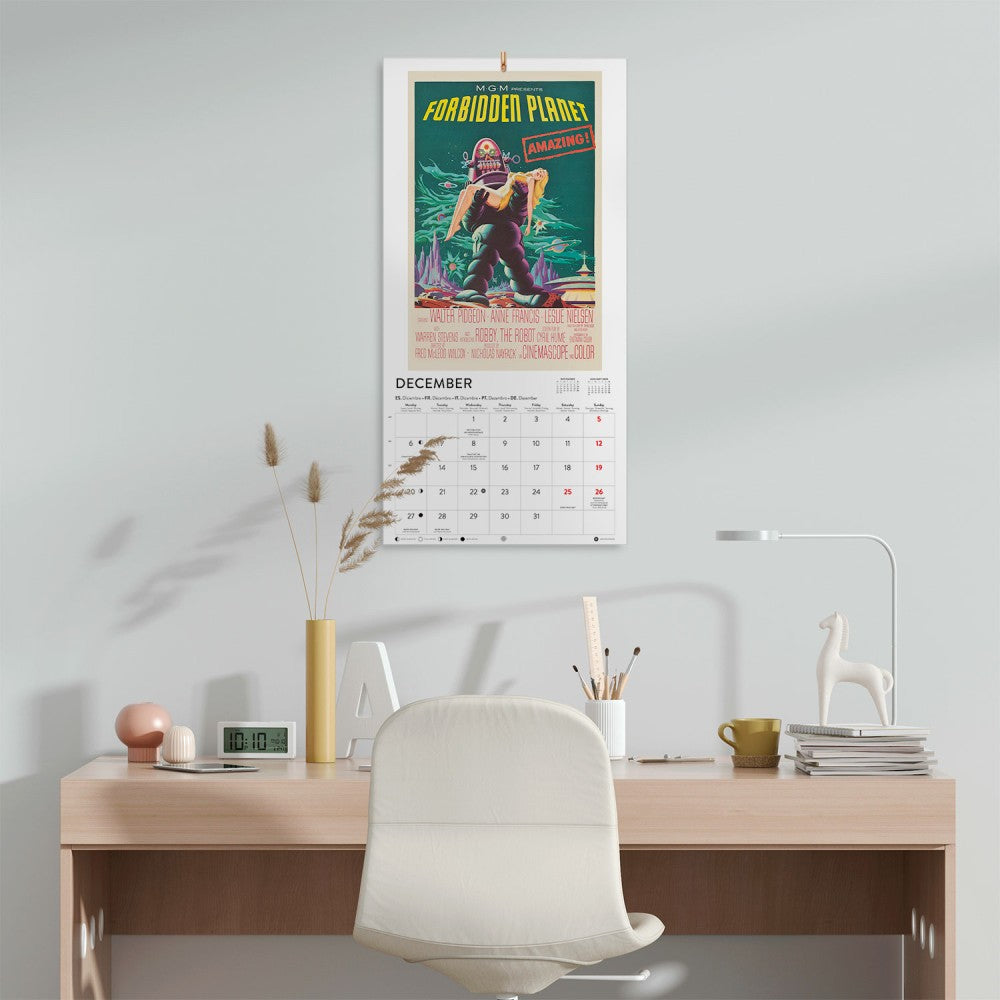 Retro Sci-Fi 2027 Calendar