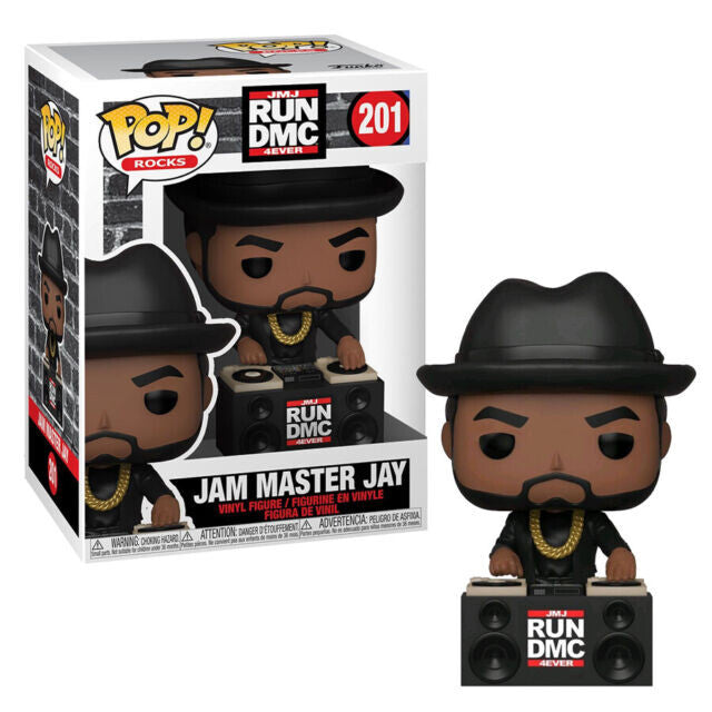 Run DMC Jam Master Jay Funko Pop! Vinyl Figure #201