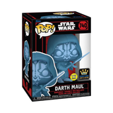 Star Wars Darth Maul (Hologram) (Glow in the Dark) Funko Pop! Vinyl Figure #740