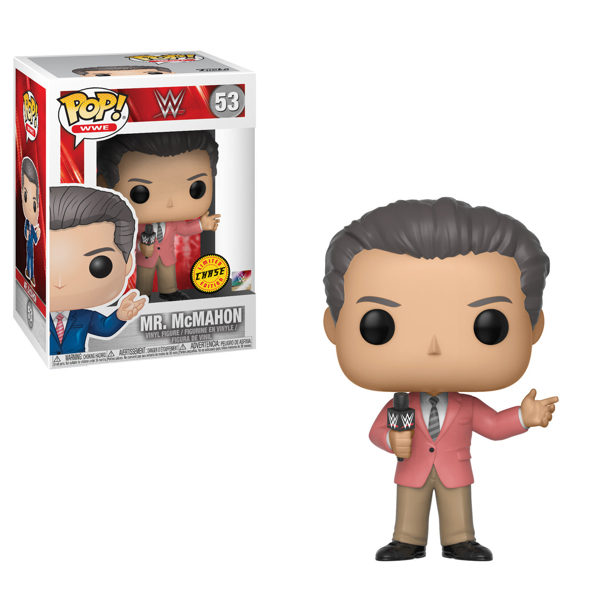 WWE Mr. McMahon (Chase) Funko Pop! Vinyl Figure #53