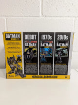 DC Comics Batman Decades Debut, 1970s, 2010s Eaglemoss Figure 3-Pack Bundle Set