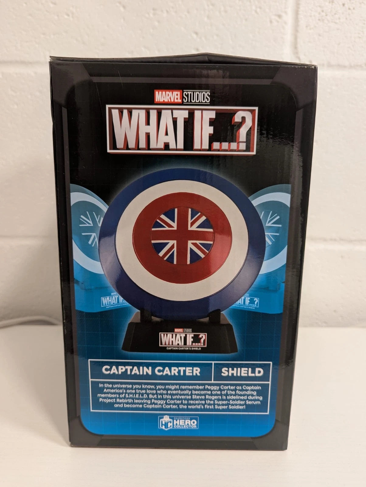 Marvel What If...? Captain Carter Shield Eaglemoss Hero Collector Statue