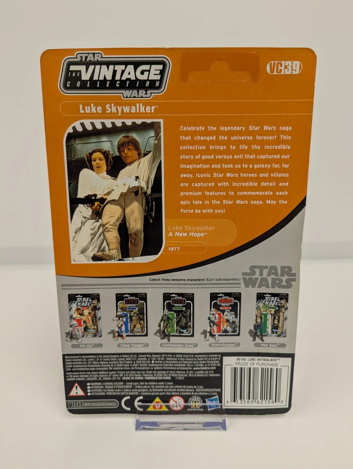 Star Wars The Vintage Collection Luke Skywalker Death Star Escape Action Figure