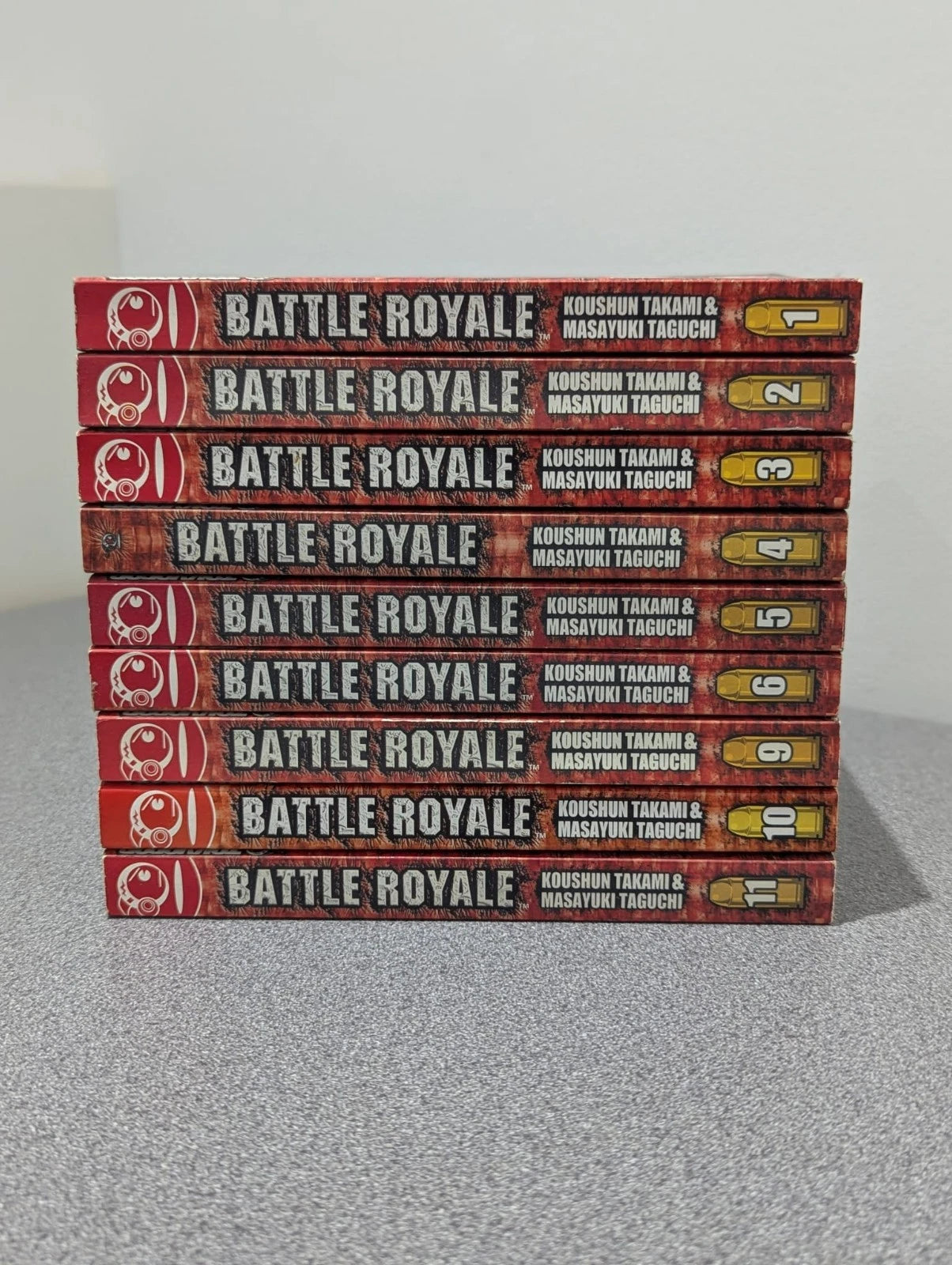 Battle Royale Manga Volumes 1 - 11 (Missing 7 & 8) Bundle