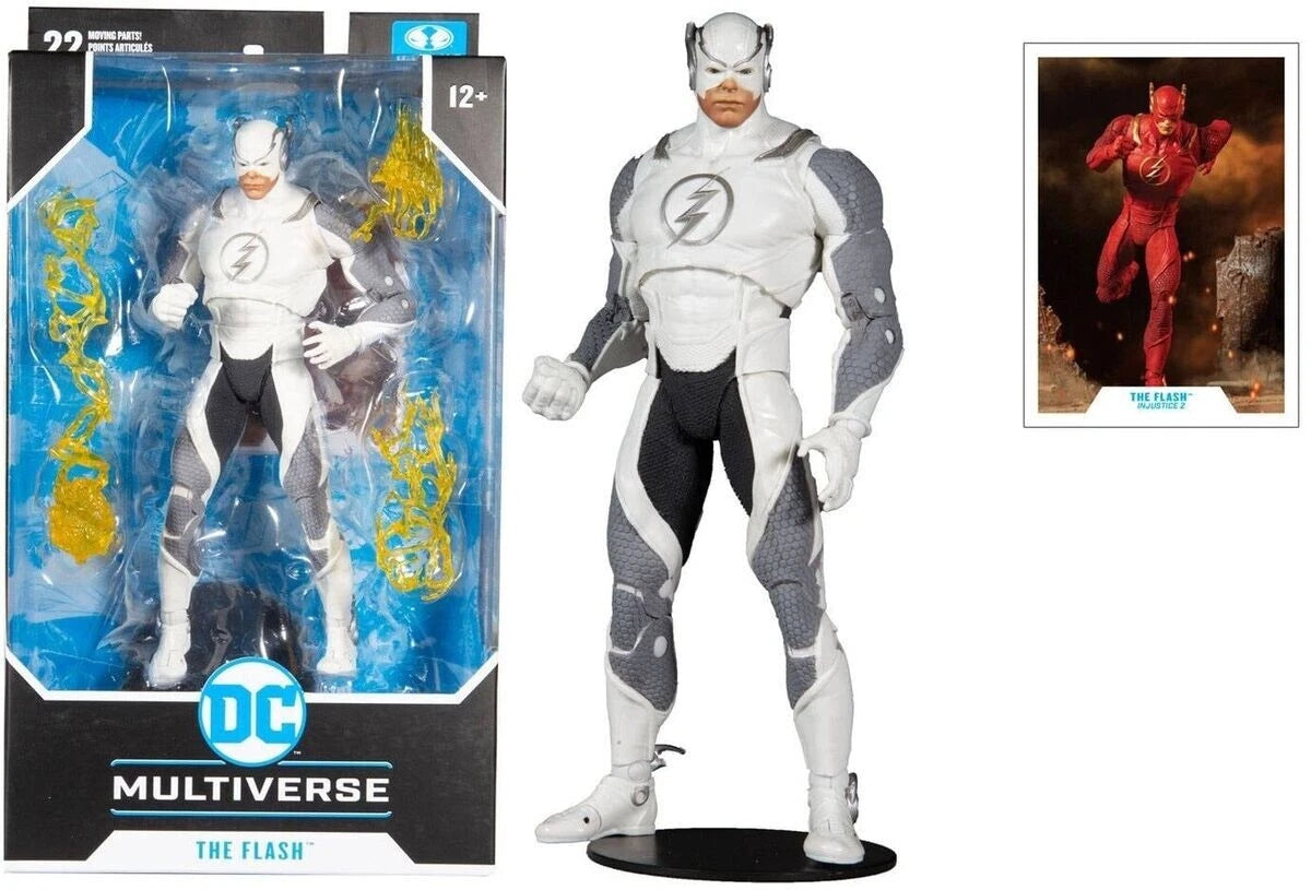 DC Multiverse Injustice 2 The Flash Hot Pursuit 7" McFarlane Toys Action Figure