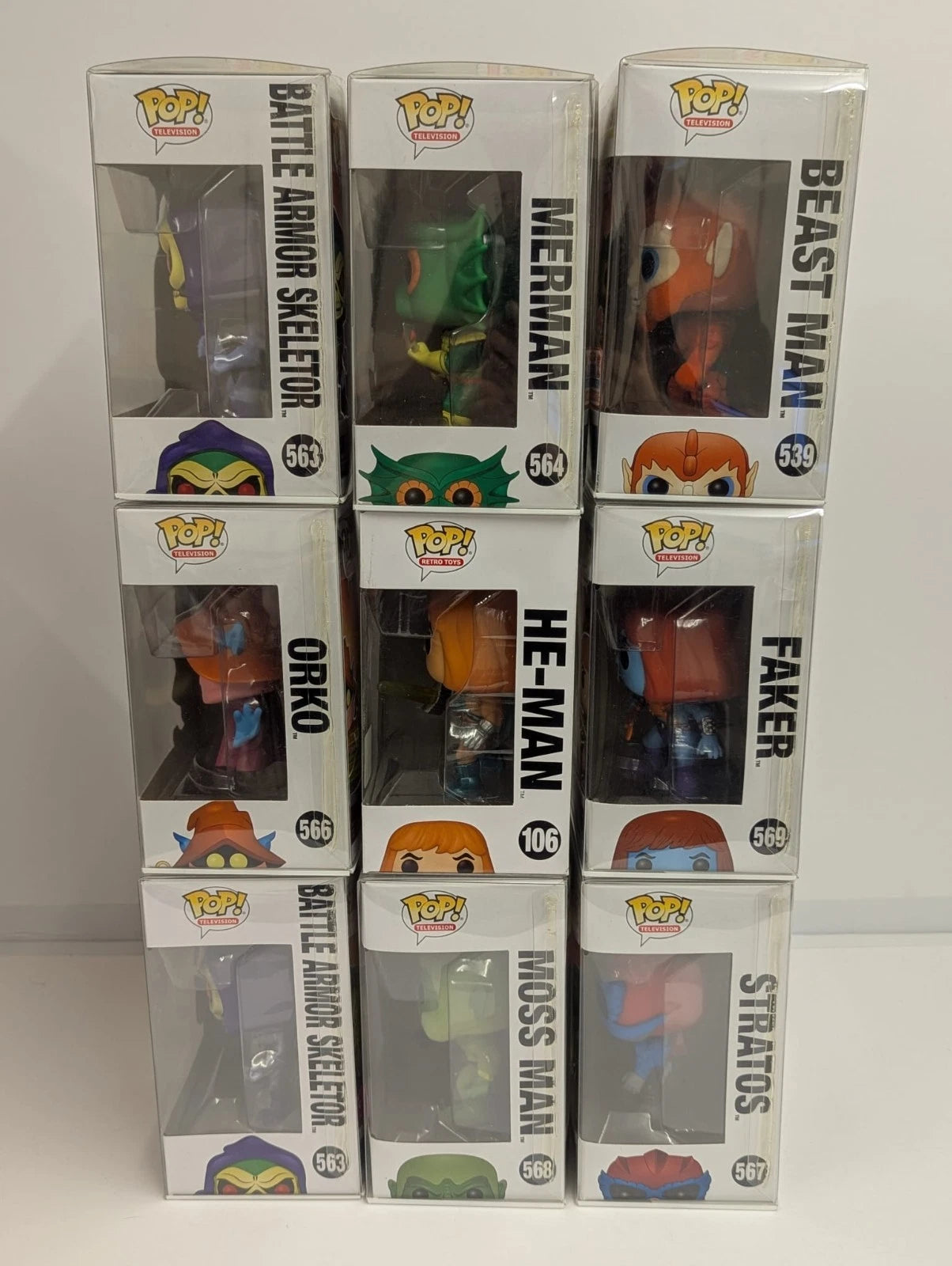 Masters of the Universe Funko Pop! Vinyl Figure Bundle of 29 Vinyl Figures