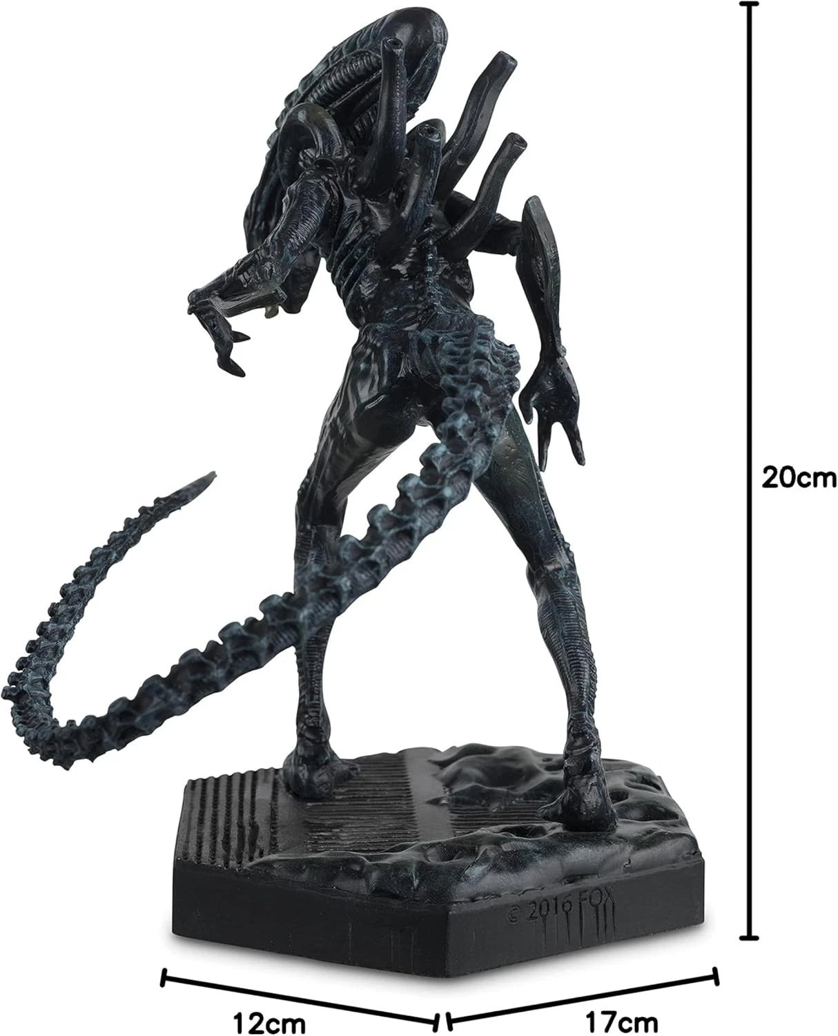 Aliens Xenomorph Warrior 1/16 Scale Eaglemoss Hero Collector Figurine