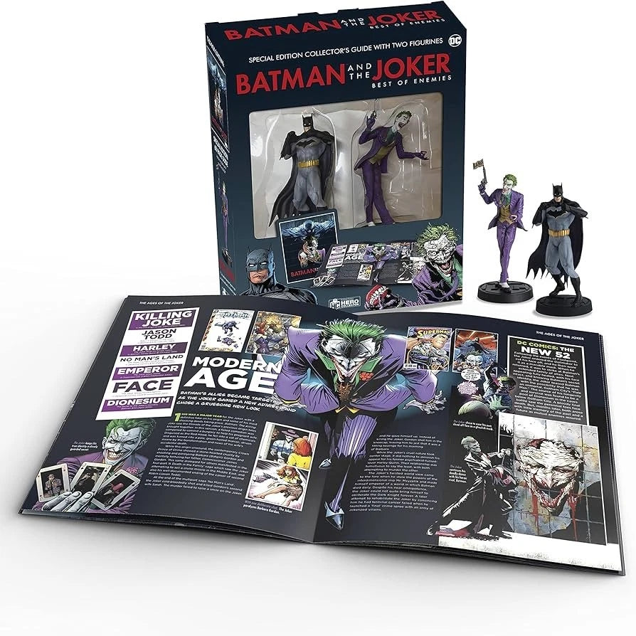 Batman and the Joker Special Edition Collector's Guide With Two Figurines