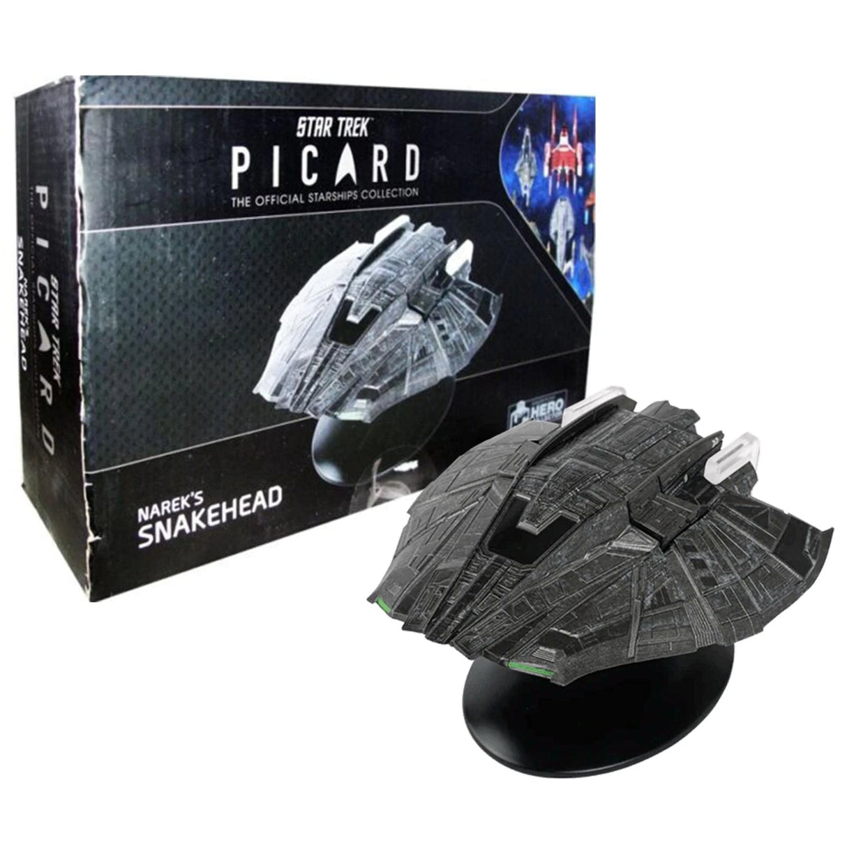 Star Trek Picard Narek's Snakehead Eaglemoss Hero Collector Model Figure