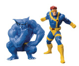 Marvel X-Men Cyclops & Beast Artfx+ Statue 2-Pack