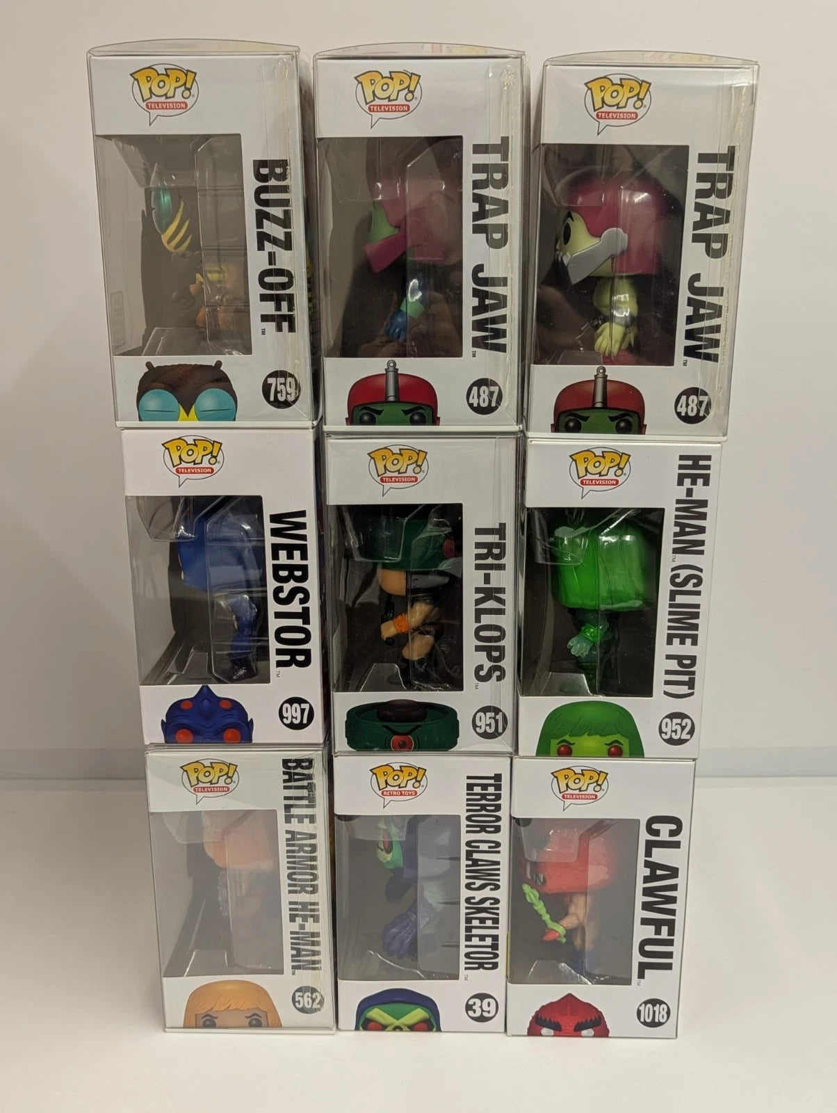 Masters of the Universe Funko Pop! Vinyl Figure Bundle of 29 Vinyl Figures