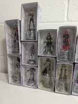 DC Comics Batman Chess Collection Eaglemoss Complete With 32 Pieces/Magazines/Board
