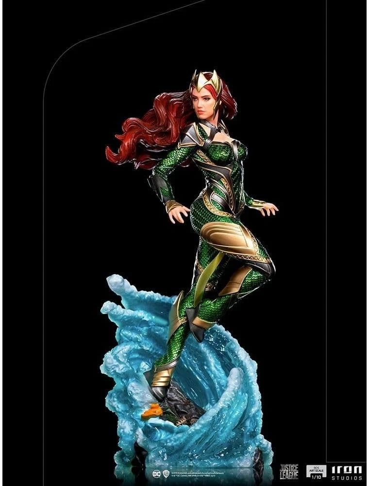 DC Comics Zack Snyder's Justice League Mera Iron Studios 1/10 Scale 8" Statue