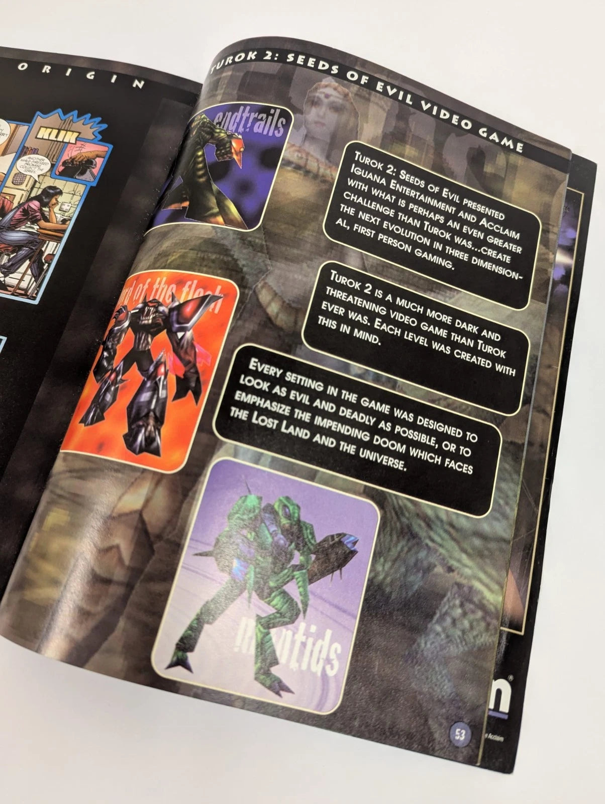 Turok 2 Seeds Of Evil and Adon's Curse Official Comic Bundle
