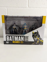 DC Comics Batman Decades Debut, 1970s, 2010s Eaglemoss Figure 3-Pack Bundle Set