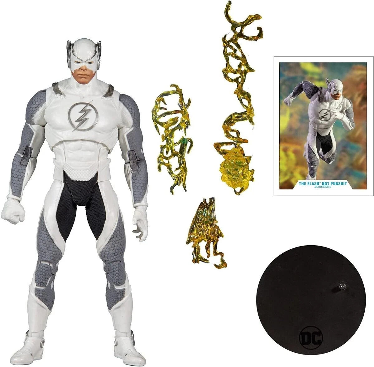 DC Multiverse Injustice 2 The Flash Hot Pursuit 7" McFarlane Toys Action Figure