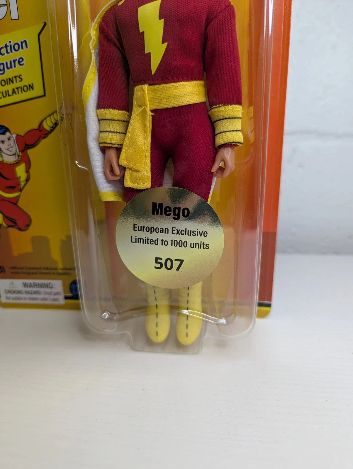 DC Comics Justice League Shazam Mego 8" Action Figure Limited Edition #507