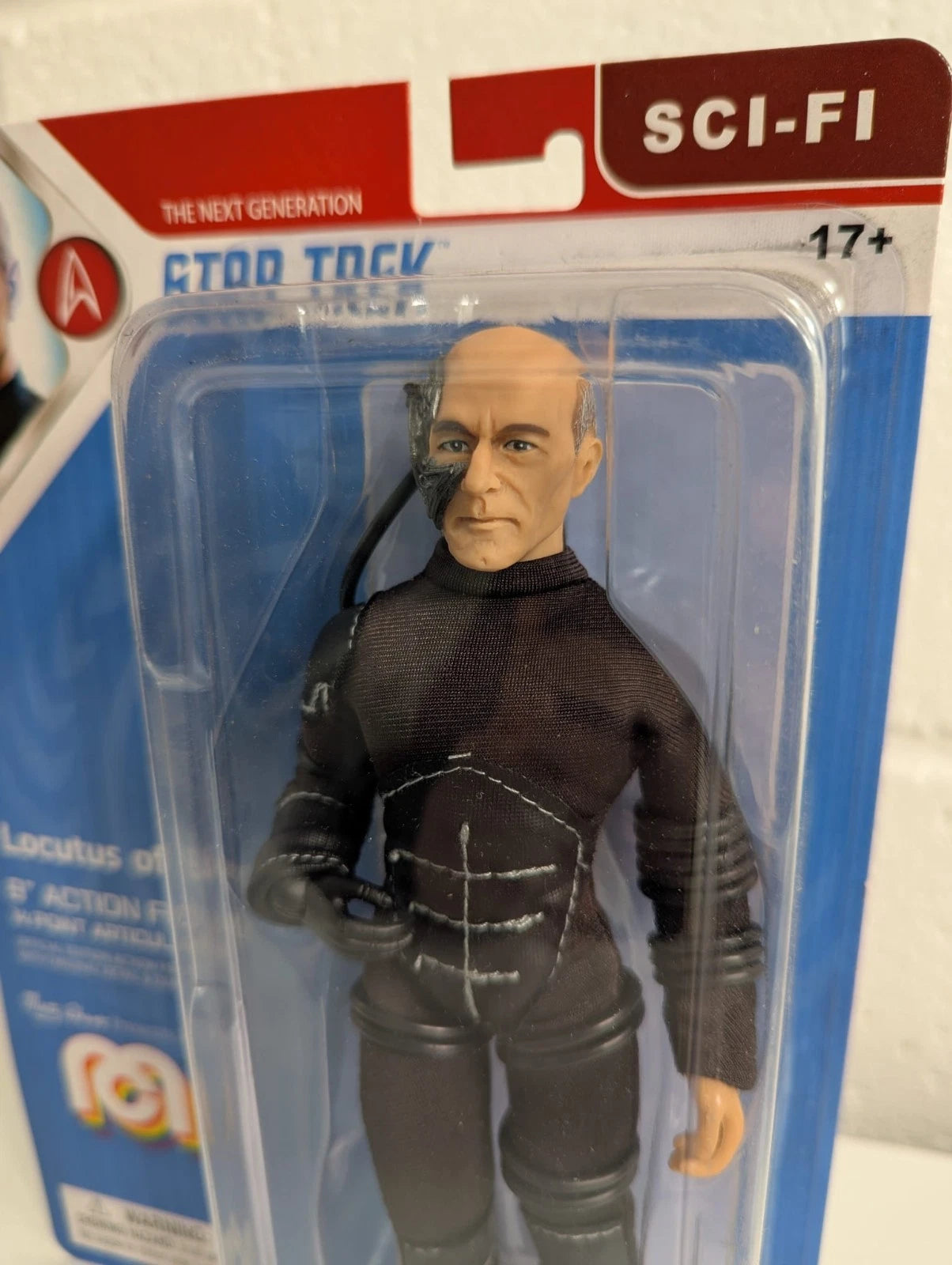 Star Trek The Next Generation Loctus of Borg Mego 8" Action Figure