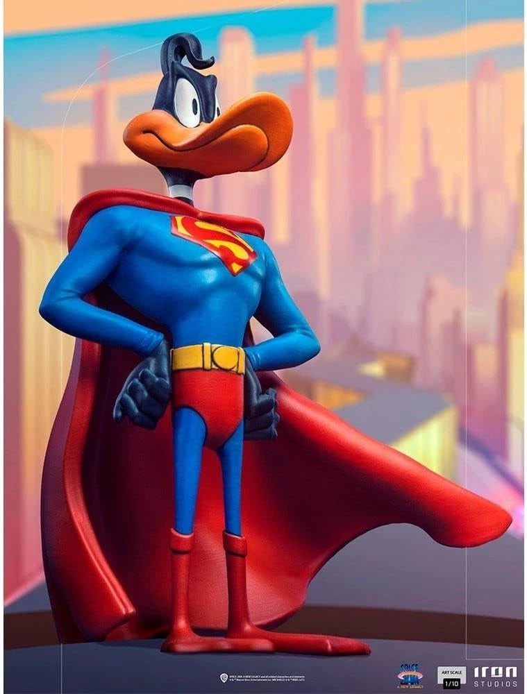 Space Jam A New Legacy Daffy Duck as Superman Iron Studios 1/10 Scale Statue