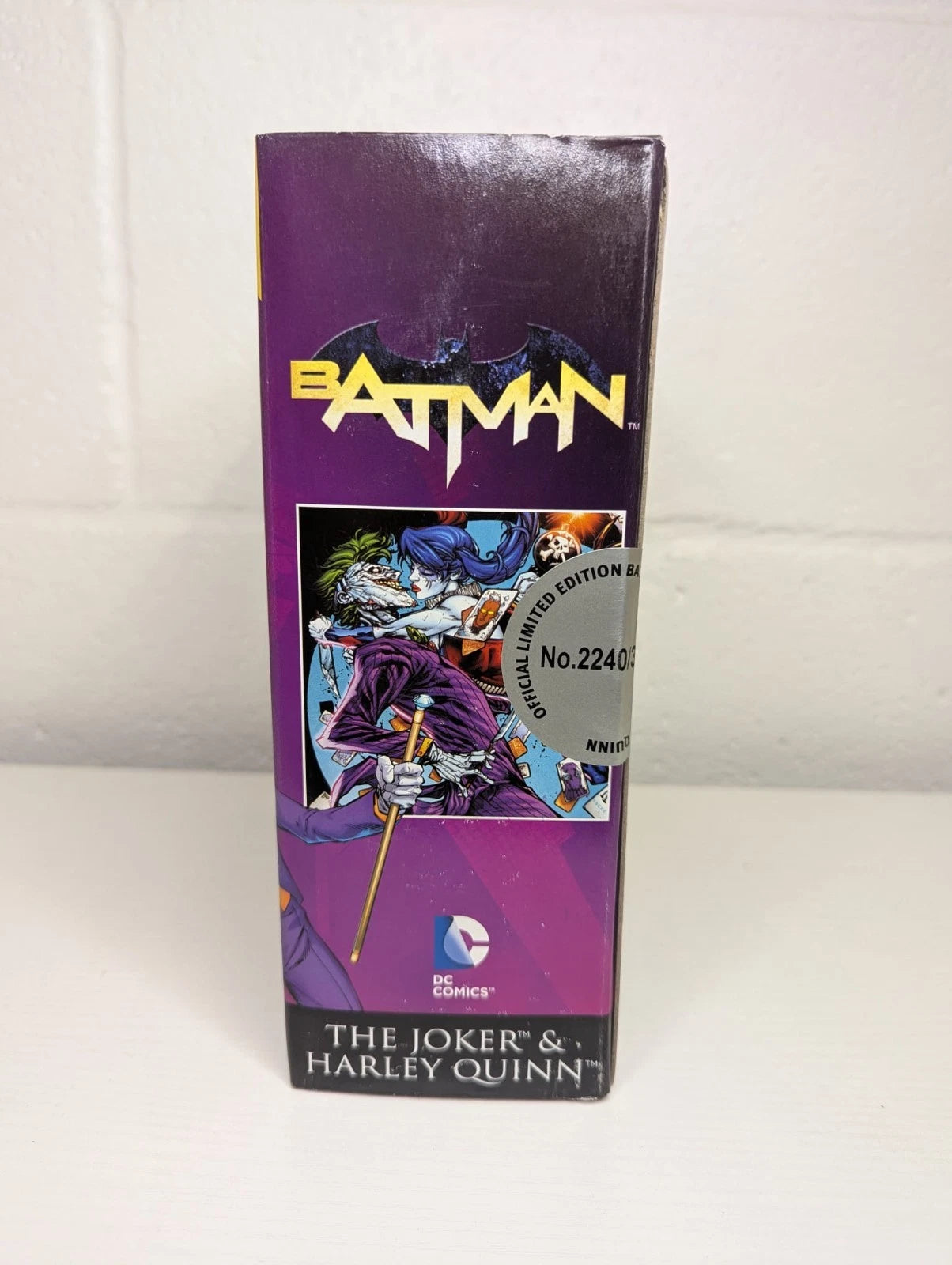 DC Comics Batman The Joker and Harley Quinn Eaglemoss Masterpiece Figure 2-Pack