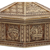 Harry Potter Hogwarts Bronze Resin Trinket Box
