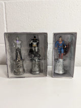 DC Comics Batman Chess Collection Eaglemoss Complete With 32 Pieces/Magazines/Board