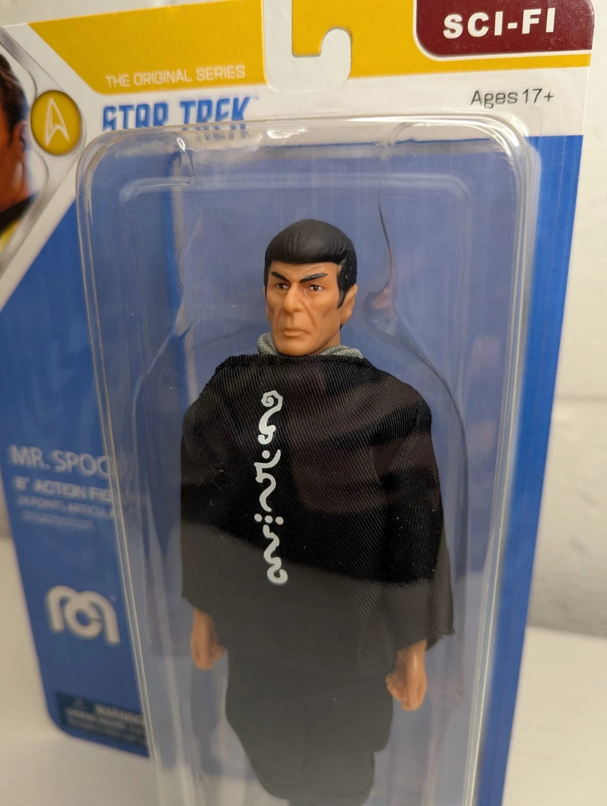 Star Trek The Original Series Mr Spock 8" Mego Action Figure