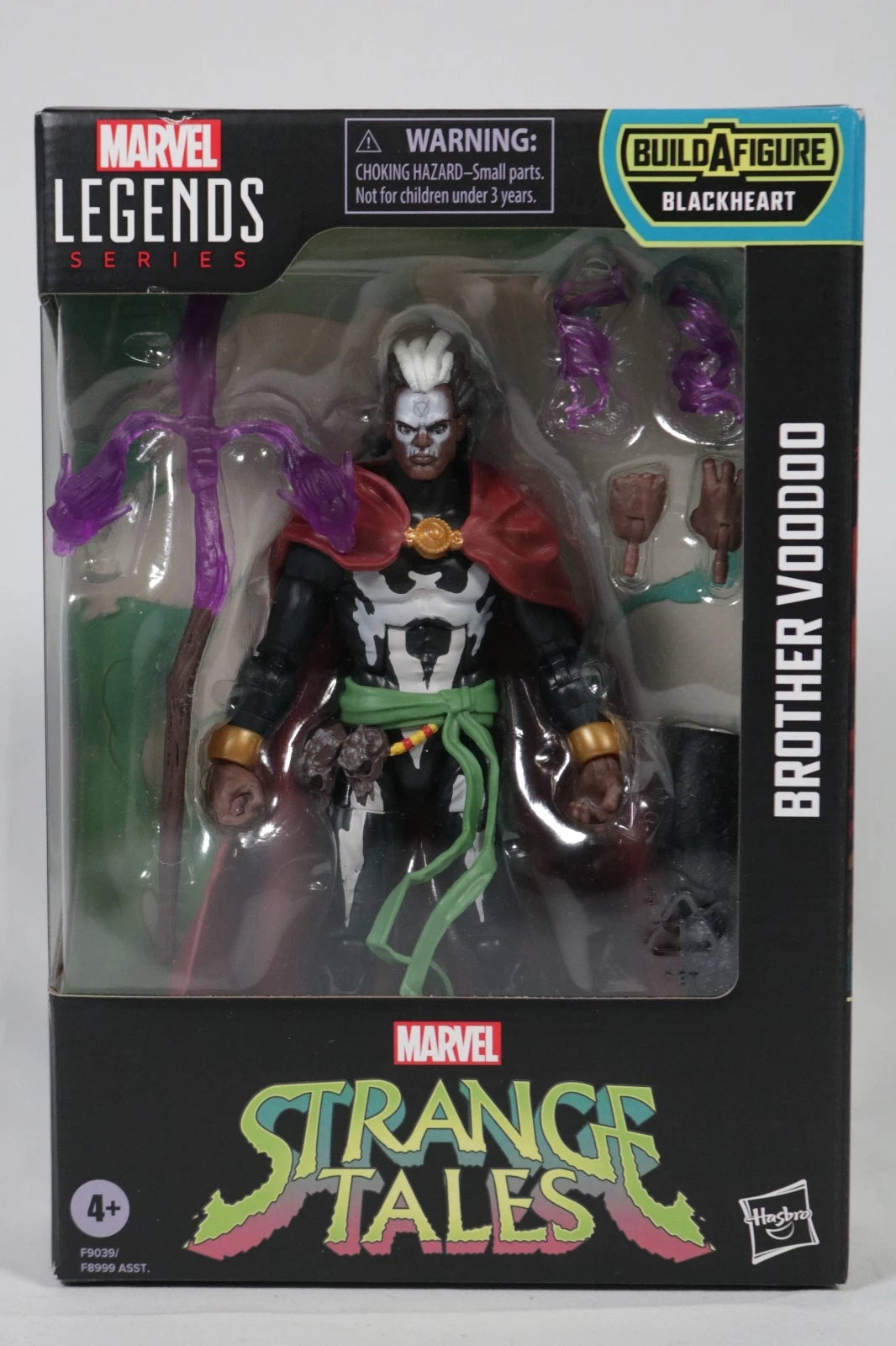 Marvel Legend Blackheart Build a Figure Complete Set of Action Figures