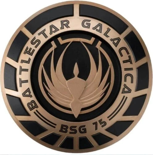 Battlestar Galactica Colonial Seal Plaque Eaglemoss Hero Collector