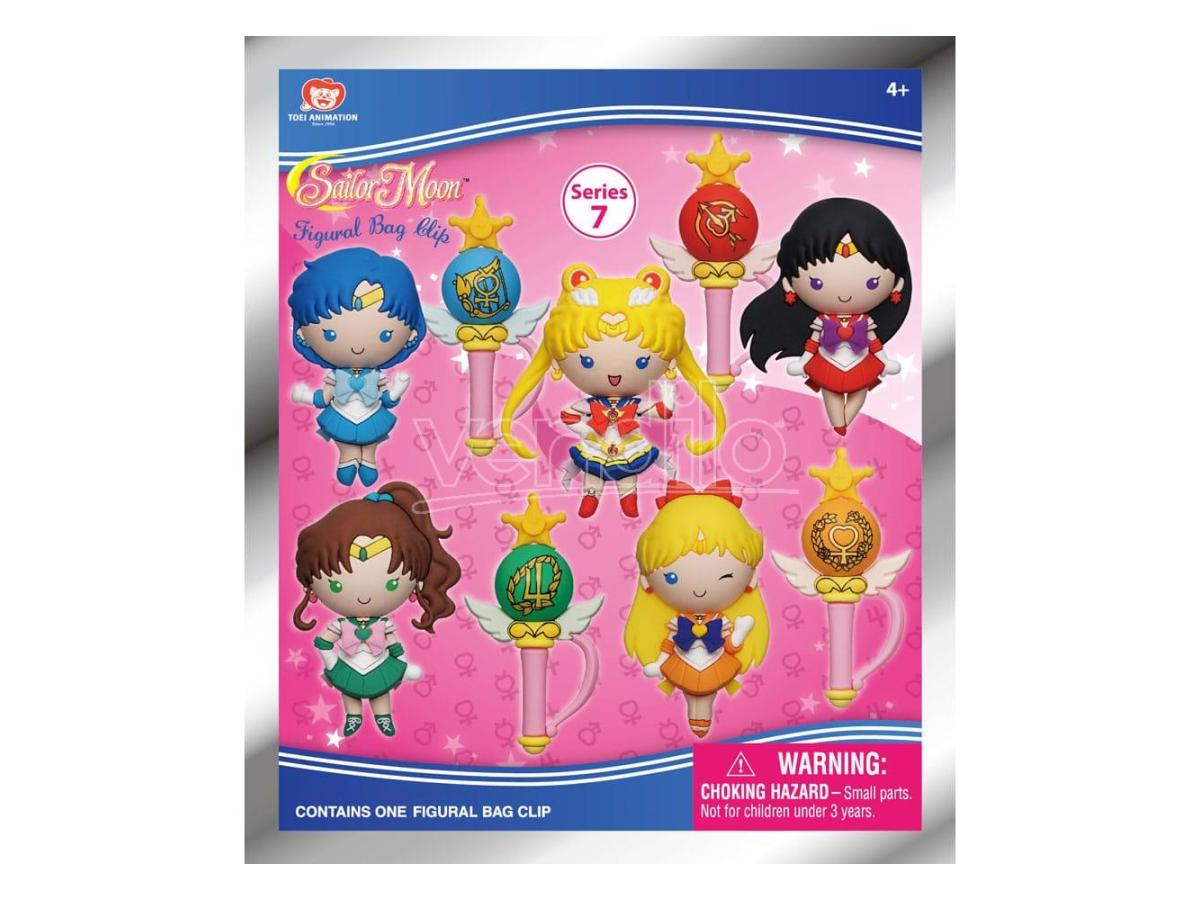 Sailor Moon Figural Bag Clip Series 7 Mystery Bag