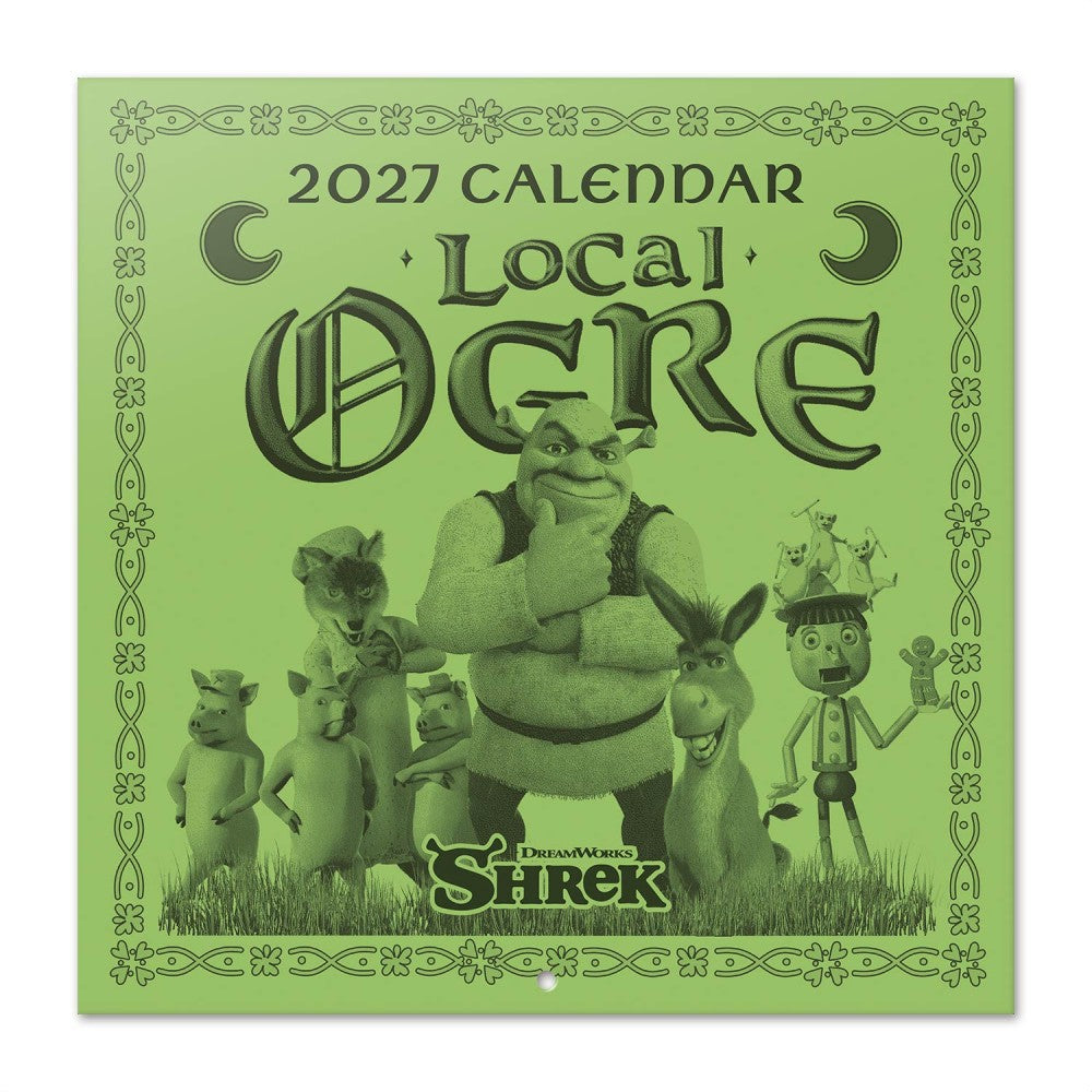 Shrek 2027 Calendar