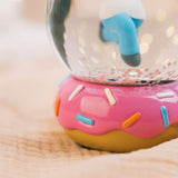 The Simpsons Homer Simpson Doughnut Snow Globe