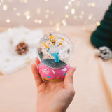 The Simpsons Homer Simpson Doughnut Snow Globe