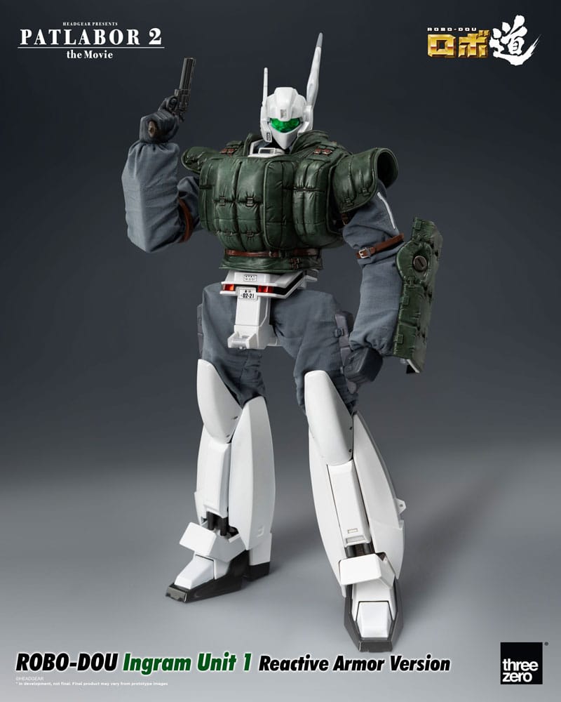 ThreeZero Patlabor 2 Robo-Dou Ingram React Armor 23cm Figure