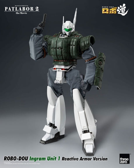 ThreeZero Patlabor 2 Robo-Dou Ingram React Armor 23cm Figure