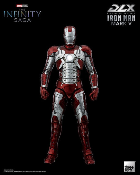 ThreeZero Iron Man Mark 5 Deluxe 1/12 Action Figure (17 cm)