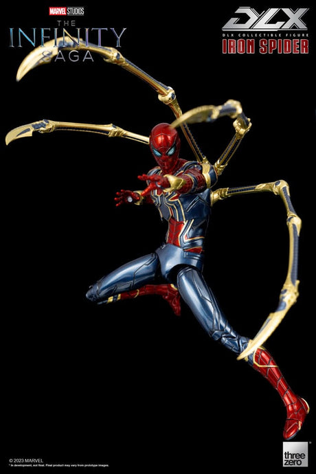 ThreeZero Iron Spider Deluxe Action Figure 1/12 - 16cm