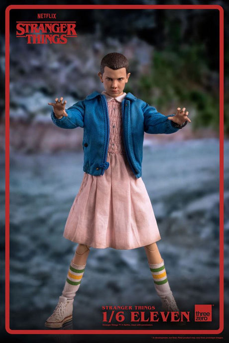 Stranger Things Eleven 1/6 Action Figure by ThreeZero, 23 cm